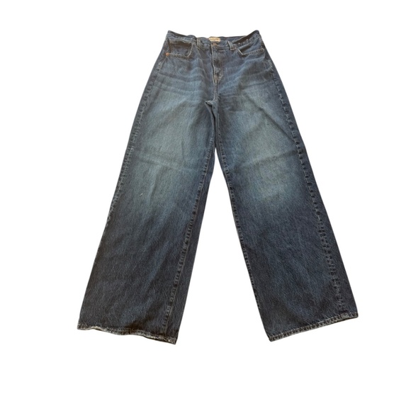 Madewell Super Wide Leg Jeans in Fannin Wash Size 28 - Picture 4 of 10